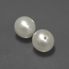 Achetez naturel ct crème perle gems, sphère / boule, en provenance chine chez gemselect. en stock, livraison internationale!