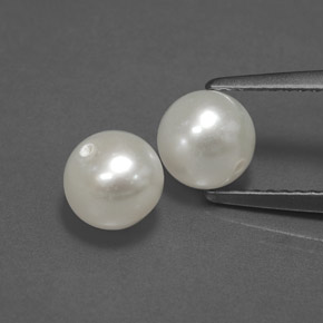 Achetez naturel ct crème perle gems, sphère / boule, en provenance chine chez gemselect. en stock, livraison internationale!