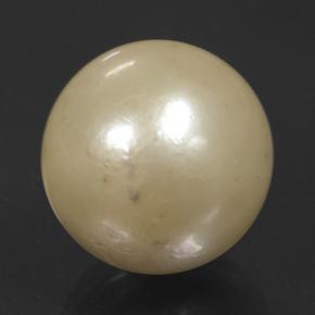 perle Doré léger naturelle Sphère / Boule, 11.74 ct, Opaque