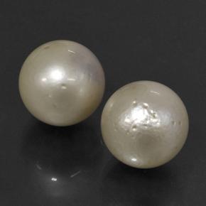 Achetez naturel 22.23ct Argent perle gems, Sphère / Boule, En provenance Mer du Sud chez GemSelect. En stock, livraison internationale!
