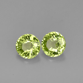 Achetez naturel ct vert péridot gems, coupe roude, en provenance chine chez gemselect. en stock, livraison internationale!
