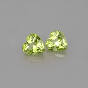 Achetez naturel ct vert péridot gems, forme de coeur, en provenance chine chez gemselect. en stock, livraison internationale!