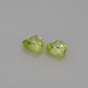 Achetez naturel ct vert péridot gems, forme de coeur, en provenance chine chez gemselect. en stock, livraison internationale!