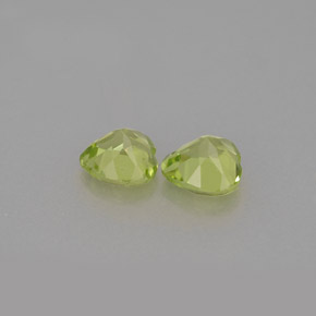 Achetez naturel ct vert péridot gems, forme de coeur, en provenance chine chez gemselect. en stock, livraison internationale!