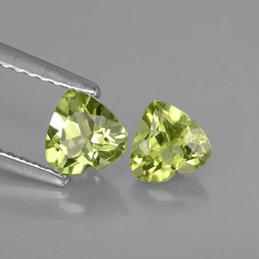 Achetez naturel ct vert péridot gems, forme de coeur, en provenance chine chez gemselect. en stock, livraison internationale!