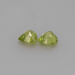 Achetez naturel ct vert péridot gems, forme de coeur, en provenance chine chez gemselect. en stock, livraison internationale!