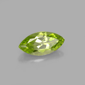 Péridot vert naturelle marquise, 1,05 ct, VVS-VS