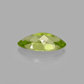 Péridot vert naturelle marquise, 1,05 ct, VVS-VS