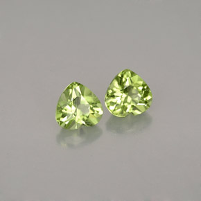 Achetez naturel ct vert péridot gems, forme de coeur, en provenance chine chez gemselect. en stock, livraison internationale!