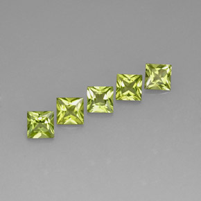 Achetez naturel ct vert péridot gems, carré, en provenance chine chez gemselect. en stock, livraison internationale!
