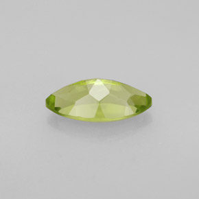 Péridot vert naturelle marquise, 1,27 ct, VVS-VS