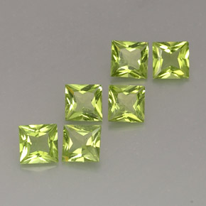 Achetez naturel ct vert péridot gems, carré, en provenance chine chez gemselect. en stock, livraison internationale!