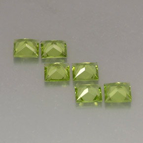 Achetez naturel ct vert péridot gems, carré, en provenance chine chez gemselect. en stock, livraison internationale!