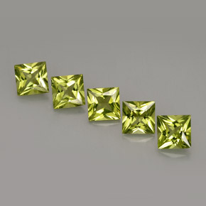 Achetez naturel ct vert péridot gems, carré, en provenance chine chez gemselect. en stock, livraison internationale!