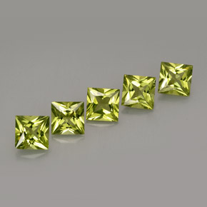 Achetez naturel ct vert péridot gems, carré, en provenance chine chez gemselect. en stock, livraison internationale!