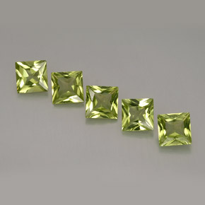 Achetez naturel ct vert péridot gems, carré, en provenance chine chez gemselect. en stock, livraison internationale!
