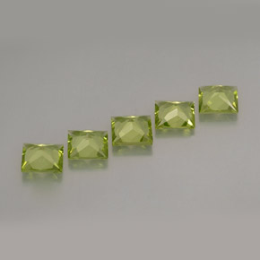 Achetez naturel ct vert péridot gems, carré, en provenance chine chez gemselect. en stock, livraison internationale!