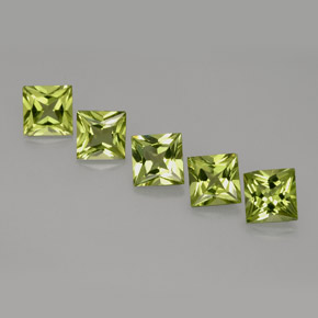 Achetez naturel ct vert péridot gems, carré, en provenance chine chez gemselect. en stock, livraison internationale!