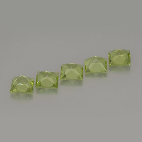 Achetez naturel ct vert péridot gems, carré, en provenance chine chez gemselect. en stock, livraison internationale!