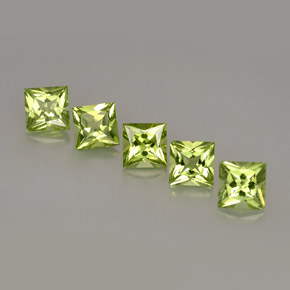 Achetez naturel ct vert péridot gems, carré, en provenance chine chez gemselect. en stock, livraison internationale!