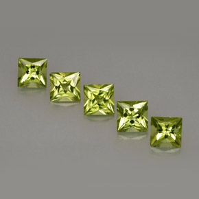 Achetez naturel ct vert péridot gems, carré, en provenance chine chez gemselect. en stock, livraison internationale!