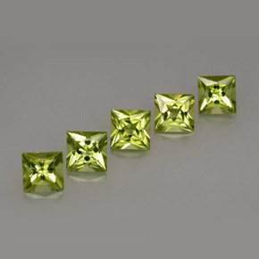 Achetez naturel ct vert péridot gems, carré, en provenance chine chez gemselect. en stock, livraison internationale!