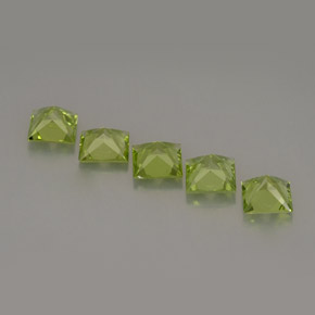 Achetez naturel ct vert péridot gems, carré, en provenance chine chez gemselect. en stock, livraison internationale!