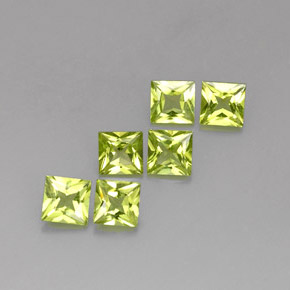 Achetez naturel ct vert péridot gems, carré, en provenance chine chez gemselect. en stock, livraison internationale!