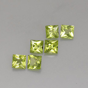 Achetez naturel ct vert péridot gems, carré, en provenance chine chez gemselect. en stock, livraison internationale!