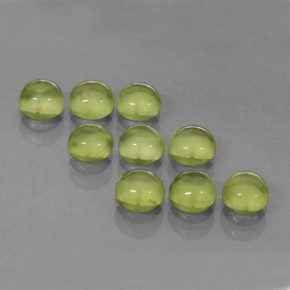 Achetez naturel ct vert péridot gems, coupe roude, en provenance chine chez gemselect. en stock, livraison internationale!