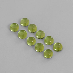 Achetez naturel ct vert péridot gems, coupe roude, en provenance chine chez gemselect. en stock, livraison internationale!