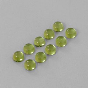 Achetez naturel ct vert péridot gems, coupe roude, en provenance chine chez gemselect. en stock, livraison internationale!