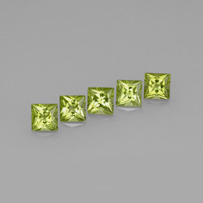 Achetez naturel ct vert péridot gems, carré, en provenance chine chez gemselect. en stock, livraison internationale!