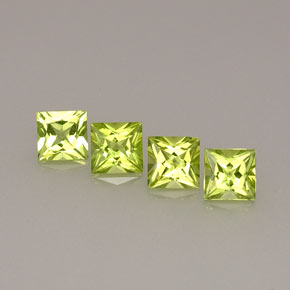 Achetez naturel ct vert péridot gems, carré, en provenance chine chez gemselect. en stock, livraison internationale!
