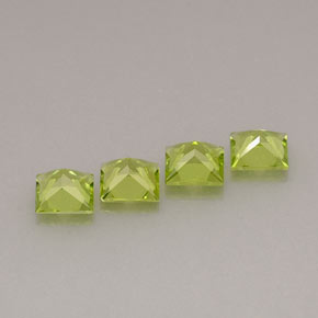 Achetez naturel ct vert péridot gems, carré, en provenance chine chez gemselect. en stock, livraison internationale!