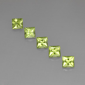 Achetez naturel ct vert péridot gems, carré, en provenance chine chez gemselect. en stock, livraison internationale!