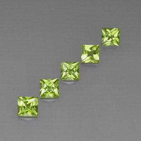 Achetez naturel ct vert péridot gems, carré, en provenance chine chez gemselect. en stock, livraison internationale!