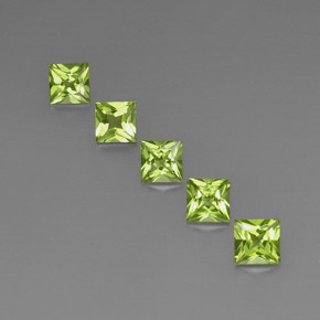 Achetez naturel ct vert péridot gems, carré, en provenance chine chez gemselect. en stock, livraison internationale!