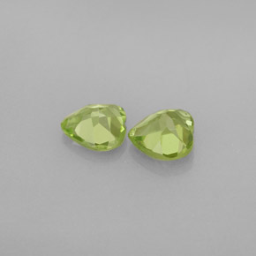 Achetez naturel ct vert péridot gems, forme de coeur, en provenance chine chez gemselect. en stock, livraison internationale!