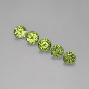 Achetez naturel ct vert péridot gems, coupe roude, en provenance chine chez gemselect. en stock, livraison internationale!
