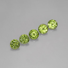 Achetez naturel ct vert péridot gems, coupe roude, en provenance chine chez gemselect. en stock, livraison internationale!