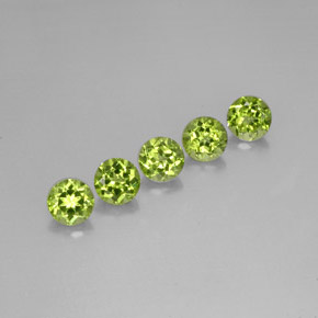 Achetez naturel ct vert péridot gems, coupe roude, en provenance chine chez gemselect. en stock, livraison internationale!
