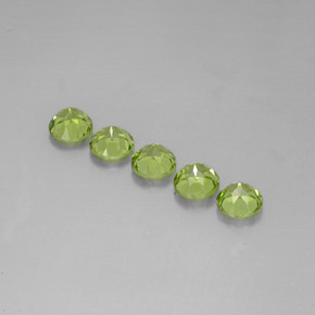 Achetez naturel ct vert péridot gems, coupe roude, en provenance chine chez gemselect. en stock, livraison internationale!