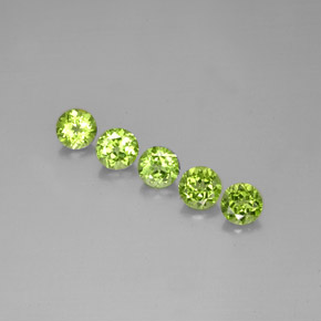 Achetez naturel ct vert péridot gems, coupe roude, en provenance chine chez gemselect. en stock, livraison internationale!