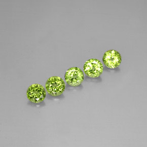 Achetez naturel ct vert péridot gems, coupe roude, en provenance chine chez gemselect. en stock, livraison internationale!