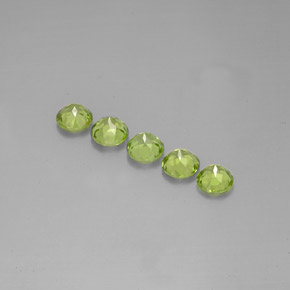 Achetez naturel ct vert péridot gems, coupe roude, en provenance chine chez gemselect. en stock, livraison internationale!