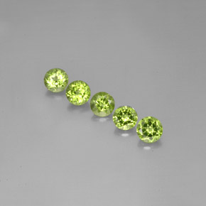 Achetez naturel ct vert péridot gems, coupe roude, en provenance chine chez gemselect. en stock, livraison internationale!