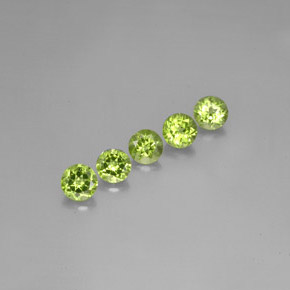 Achetez naturel ct vert péridot gems, coupe roude, en provenance chine chez gemselect. en stock, livraison internationale!