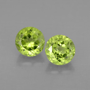 Achetez naturel ct vert péridot gems, coupe roude, en provenance chine chez gemselect. en stock, livraison internationale!
