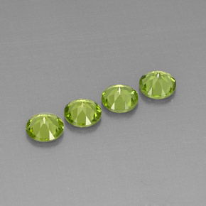 Achetez naturel ct vert péridot gems, coupe roude, en provenance chine chez gemselect. en stock, livraison internationale!